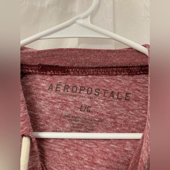 Aeropostale Red Sweatshirt Hoodie - Picture 3 of 6